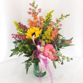 Joyful Jar Arrangement