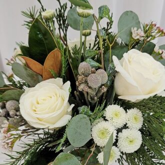 Winter White - Hand Tied Bouquet